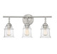 Savoy House - L8-8055-3-SN - Three Light Bathroom Vanity - Fuller - Satin Nickel
