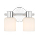 Savoy House - L8-9022-2-11 - Two Light Bathroom Vanity - Strand - Chrome