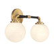 Dresden Two Light Bathroom Vanity (L8-9604-2-143)