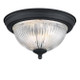 Westinghouse Lighting - 6117700 - One Light Flush Mount - Matte Black