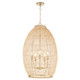 Rattan Five Light Pendant (6900-5-80)