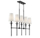 Trundle Five Light Linear Chandelier (L1-5609-5-89)