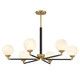 Dresden Six Light Chandelier (L1-9606-6-143)
