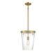 Savoy House - L7-2322-1-322 - One Light Pendant - Dimond - Warm Brass