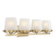 Klein Four Light Bathroom Vanity (L8-5250-4-322)