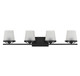 Klein Four Light Bathroom Vanity (L8-5250-4-BK)