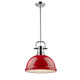 Duncan One Light Pendant (3604-L CH-RD)