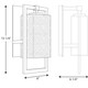 Jack One Light Wall Lantern (P5949-31)