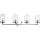 Progress Lighting - P300177-015 - Four Light Bath & Vanity - Signal - Polished Chrome