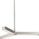 Progress Lighting - P400257-009-30 - LED Chandelier - Planck LED - Brushed Nickel
