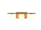 Accord Lighting - 4207.45 - Three Light Wall Lamp - Clean - Sand