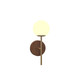Accord Lighting - 4208.06 - One Light Wall Lamp - Petra - Imbuia