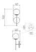 Petra One Light Wall Lamp (4208.44)