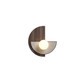 Accord Lighting - 4254.18 - One Light Wall Lamp - Crystals - American Walnut
