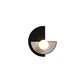 Accord Lighting - 4254.44 - One Light Wall Lamp - Crystals - Charcoal