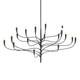 Hudson Valley - 9619-AI - 18 Light Chandelier - Labra - Aged Iron