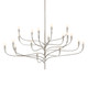 Hudson Valley - 9619-WSL - 18 Light Chandelier - Labra - Warm Silver Leaf