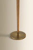 Siena One Light Floor Lamp (HL1162401-PBR)