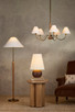 Siena One Light Floor Lamp (HL1162401-PBR)