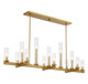 Carina 13 Light Linear Chandelier (1-2636-13-322)