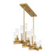 Carina 13 Light Linear Chandelier (1-2636-13-322)