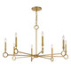 Noah Eight Light Chandelier (1-6847-8-93)