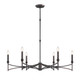 Savoy House - 1-8166-6-26 - Six Light Chandelier - Gardner - Champagne Mist