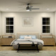 Maeve 52"Ceiling Fan in Satin Black (12-300059SBK)