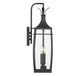 Montpelier Two Light Outdoor Wall Lantern (5-766-BK)