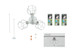Kichler - 380041MWH - LED Fan Light Kit - Accessory - Matte White