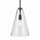 Everly One Light Pendant (42199BK)