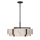 Savoy House - 7-2333-6-50 - Six Light Pendant - Orleans - Black Cashmere