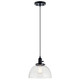 Kichler - 43853BK - One Light Mini Pendant - Avery - Black