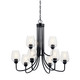 Valserrano Nine Light Chandelier (44378BKCS)