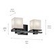 Tully Two Light Bath (45150BK)