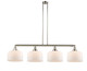 Innovations - 214-PN-G71-L - Four Light Island Pendant - Franklin Restoration - Polished Nickel