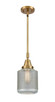 Innovations - 447-1S-BB-G262 - One Light Mini Pendant - Caden - Brushed Brass