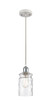 Innovations - 516-1P-WPC-G352 - One Light Mini Pendant - Ballston - White Polished Chrome