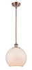 Innovations - 516-1S-AC-G121-10CSN - One Light Pendant - Ballston - Antique Copper