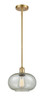 Innovations - 516-1S-SG-G249 - One Light Mini Pendant - Ballston - Satin Gold