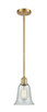 Innovations - 516-1S-SG-G2812-LED - LED Mini Pendant - Ballston - Satin Gold