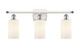Innovations - 516-3W-WPC-G801-LED - LED Bath Vanity - Ballston - White Polished Chrome