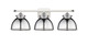 Innovations - 516-3W-WPC-M14-PC - Three Light Bath Vanity - Ballston - White Polished Chrome