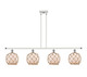 Innovations - 516-4I-WPC-G121-8RB-LED - LED Island Pendant - Ballston - White Polished Chrome