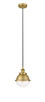 Innovations - 616-1PH-BB-HFS-62-BB - One Light Mini Pendant - Edison - Brushed Brass