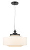 Innovations - 616-1PH-BK-G691-16 - One Light Pendant - Downtown Urban - Matte Black