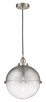 Innovations - 616-1PH-SN-HFS-124-SN - One Light Pendant - Edison - Brushed Satin Nickel