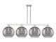 Innovations - 716-4I-SN-G556-12SM - Four Light Island Pendant - Arcadia - Brushed Satin Nickel
