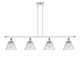 Innovations - 916-4I-WPC-G42-LED - LED Island Pendant - Ballston Urban - White Polished Chrome