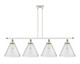Innovations - 916-4I-WPC-G44-L - Four Light Island Pendant - Ballston Urban - White Polished Chrome